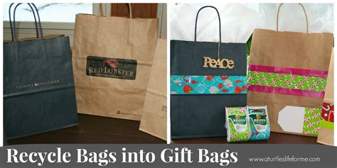recycled gift bags